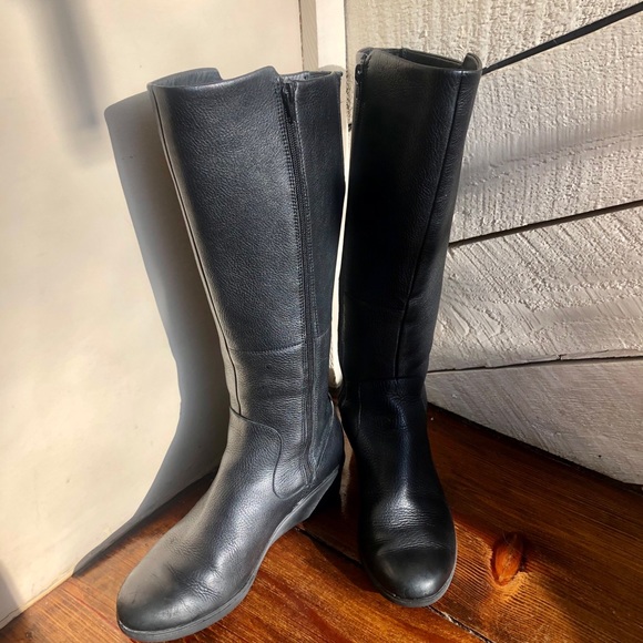 Clark wedge black boot - Picture 4 of 5